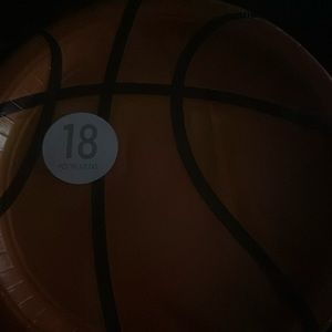 Basketball party plates